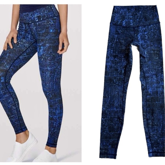 lululemon athletica High Rise Jeans - Blue Pattern - Picture 9 of 10